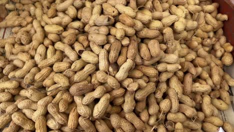 penuts being sold at the market