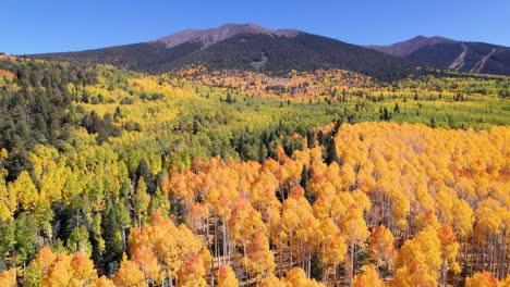 el pico de humphrey en flagstaff, arizona.