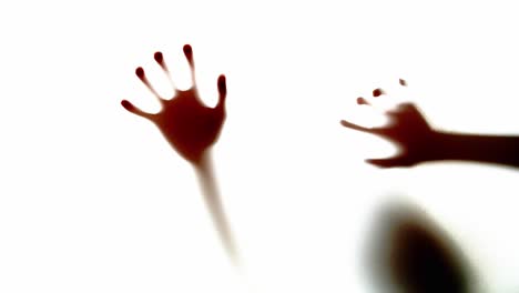 mysterious hand shadows