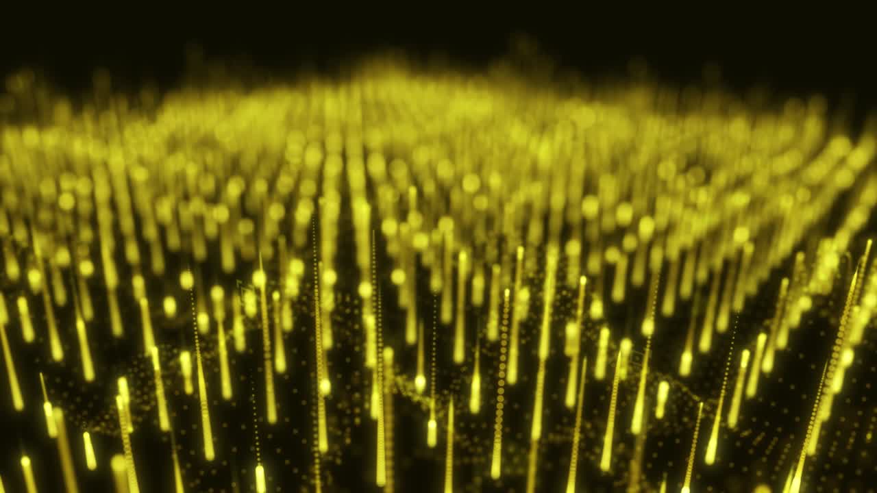 4k 추상 기술 및 과학 연결 배경