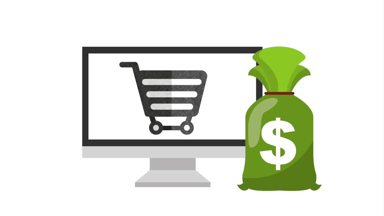 finanzas y economía en línea con el escritorio