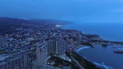 vista aérea de la ciudad de maiquetia