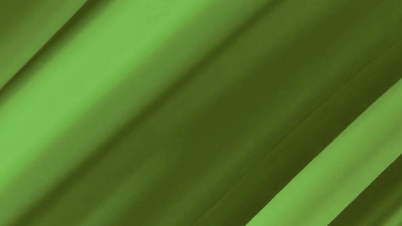 Tenda di tessuto verde che transita verso uno sfondo nero