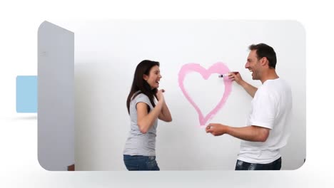 montaje de parejas