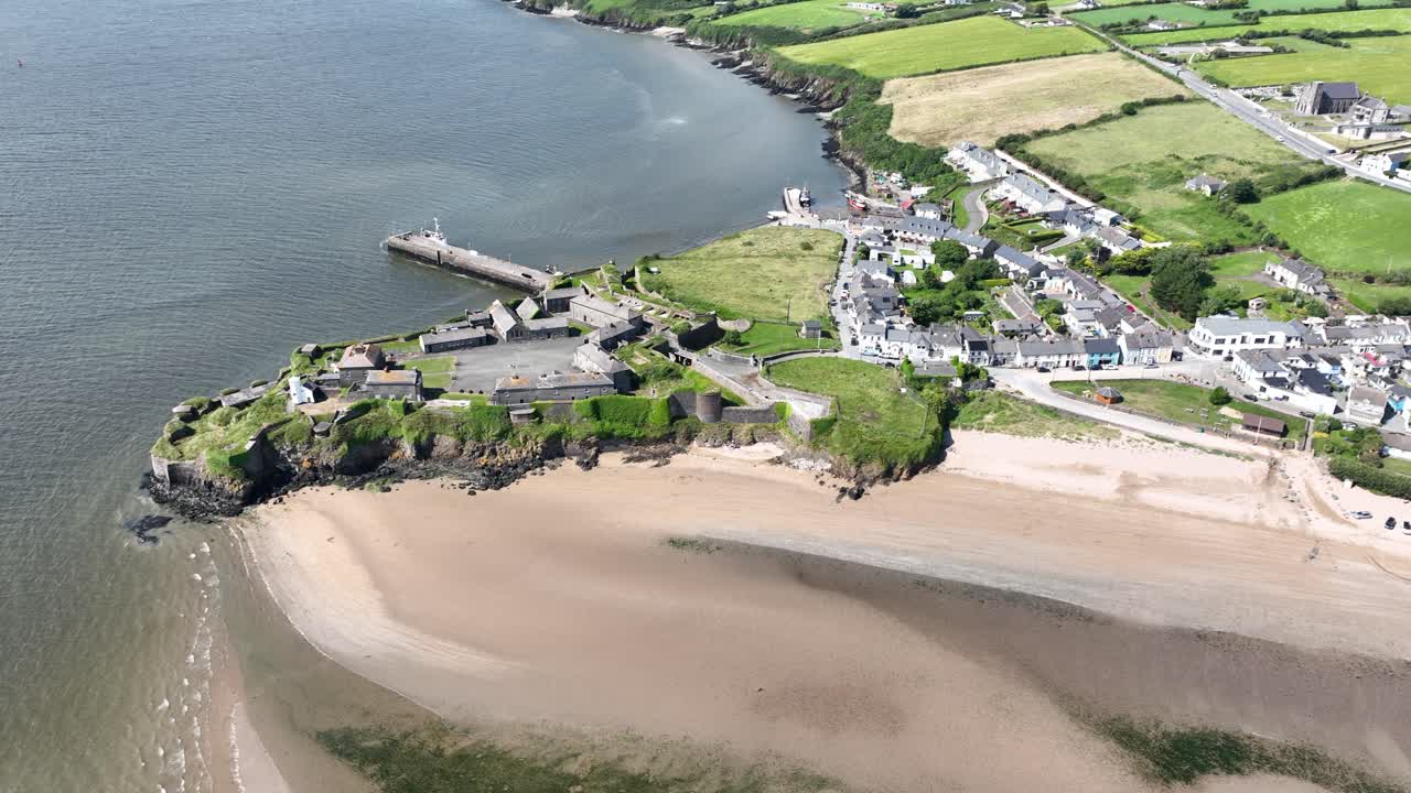 histórico fuerte duncannon defensas impresionantes que protegen el puerto de waterford durante cientos de años un destino turístico popular en la península de hook co