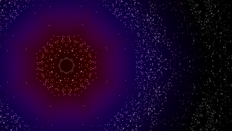 fondos gráficos de partículas de movimiento frescas que serán perfectos para su uso en sus próximos videos místicos, meditativos o de yoga.
