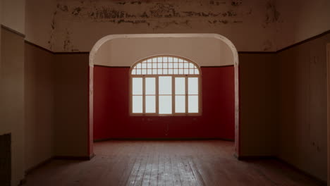 empty room in an old building
