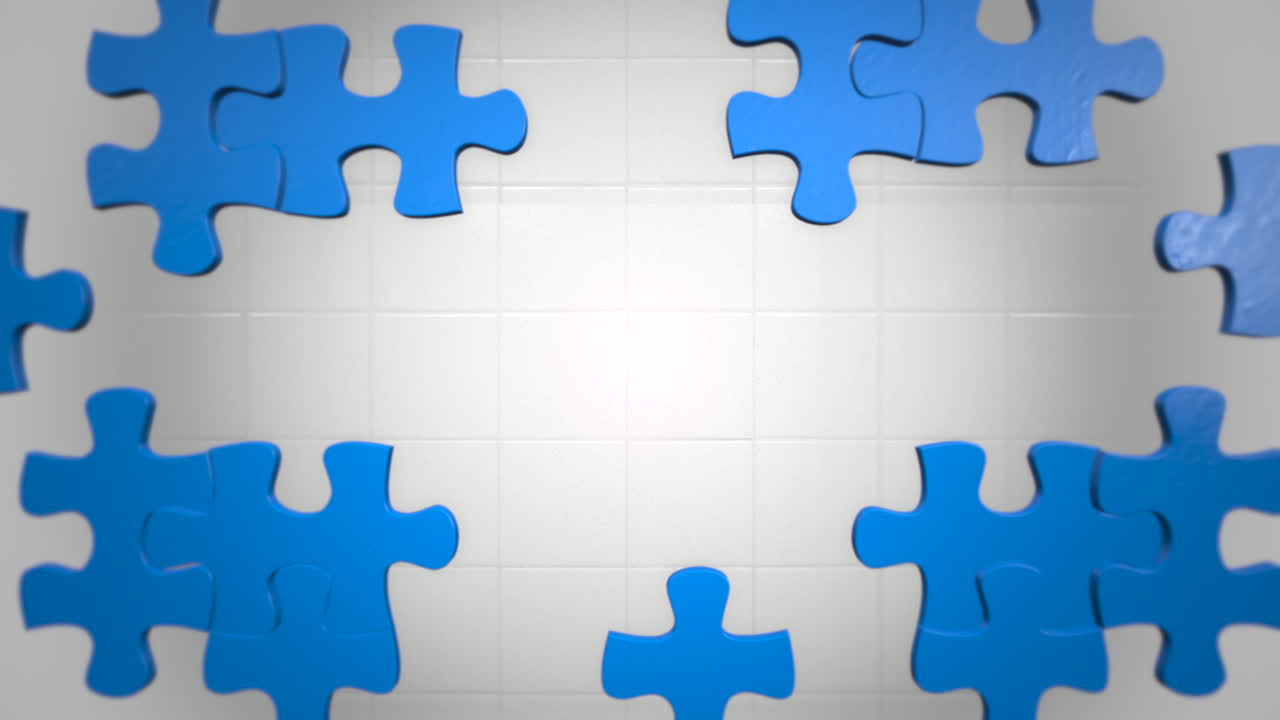 movimiento azul piezas de rompecabezas resumen antecedentes