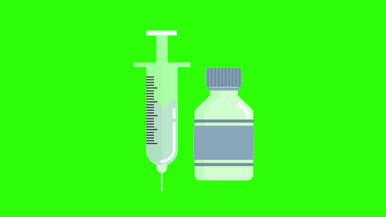 green screen, coronavirus, vaccino