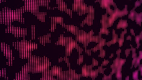 movimiento abstracto de fondo bucle punto digital rosa moderno