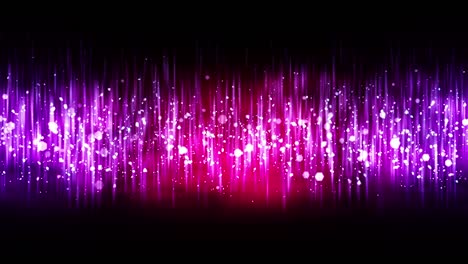 luxury shine lights with blinking particles. glitter vintage loop animation. circular. hexagonal. linear. screen decorations concept. purple and red.