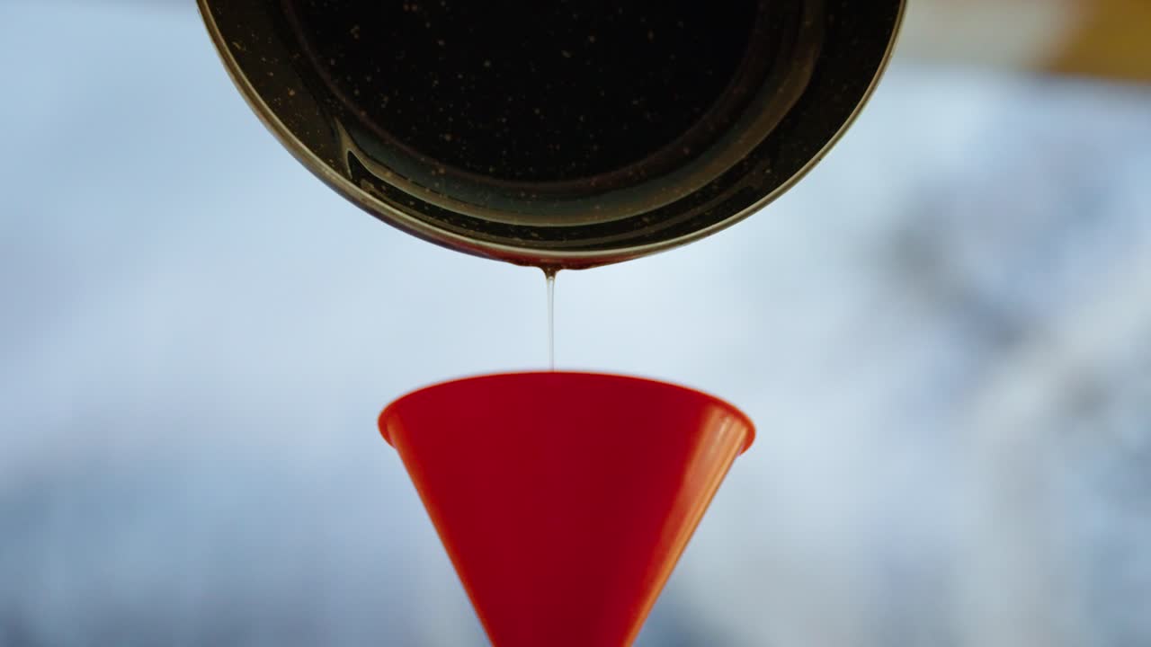 사용된 가정용 식용유의 수집 및 재활용