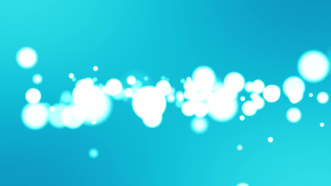 파란색 입자, 4k 영상