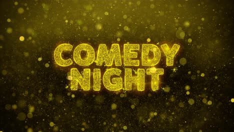 comedy night event poster