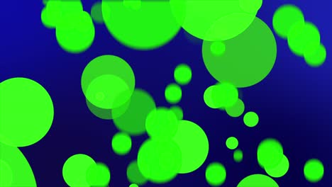 moving particles abstract background with circles