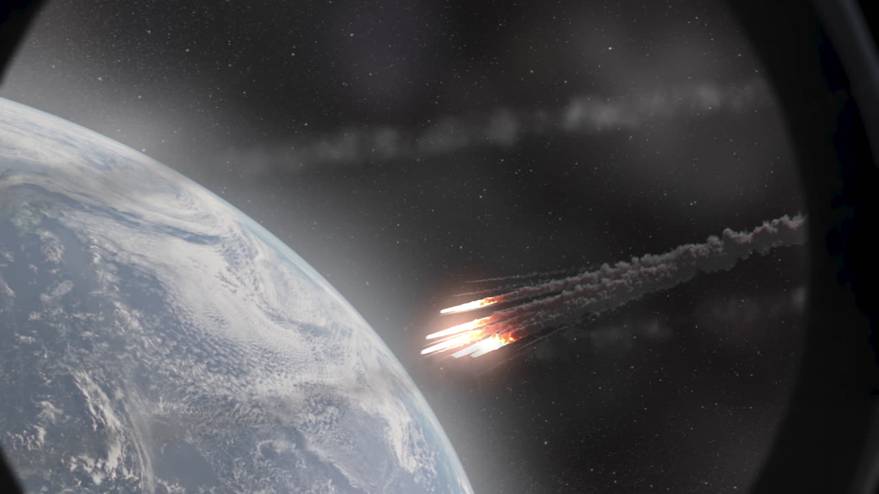 Spaceship Re-entry into Earth's Atmosphere