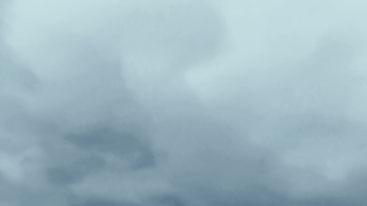 Time lapse, movement of clouds. The movement of clouds in the sky