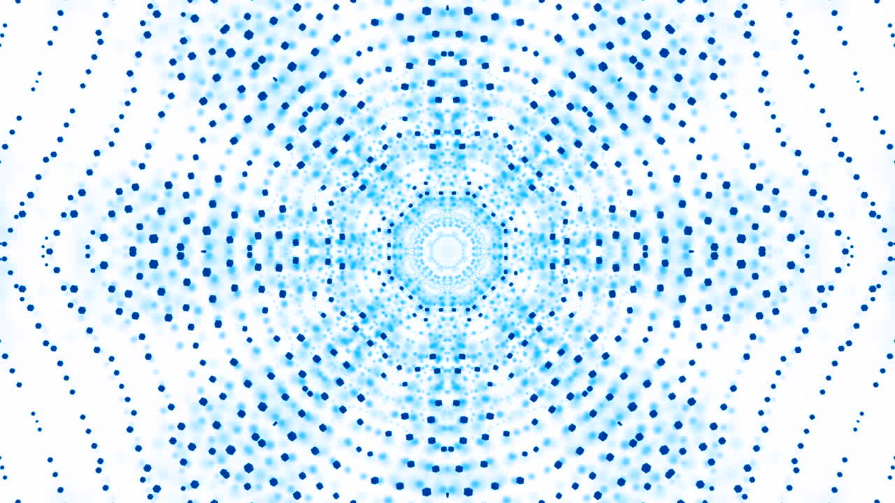 Abstract Blue and White Pattern