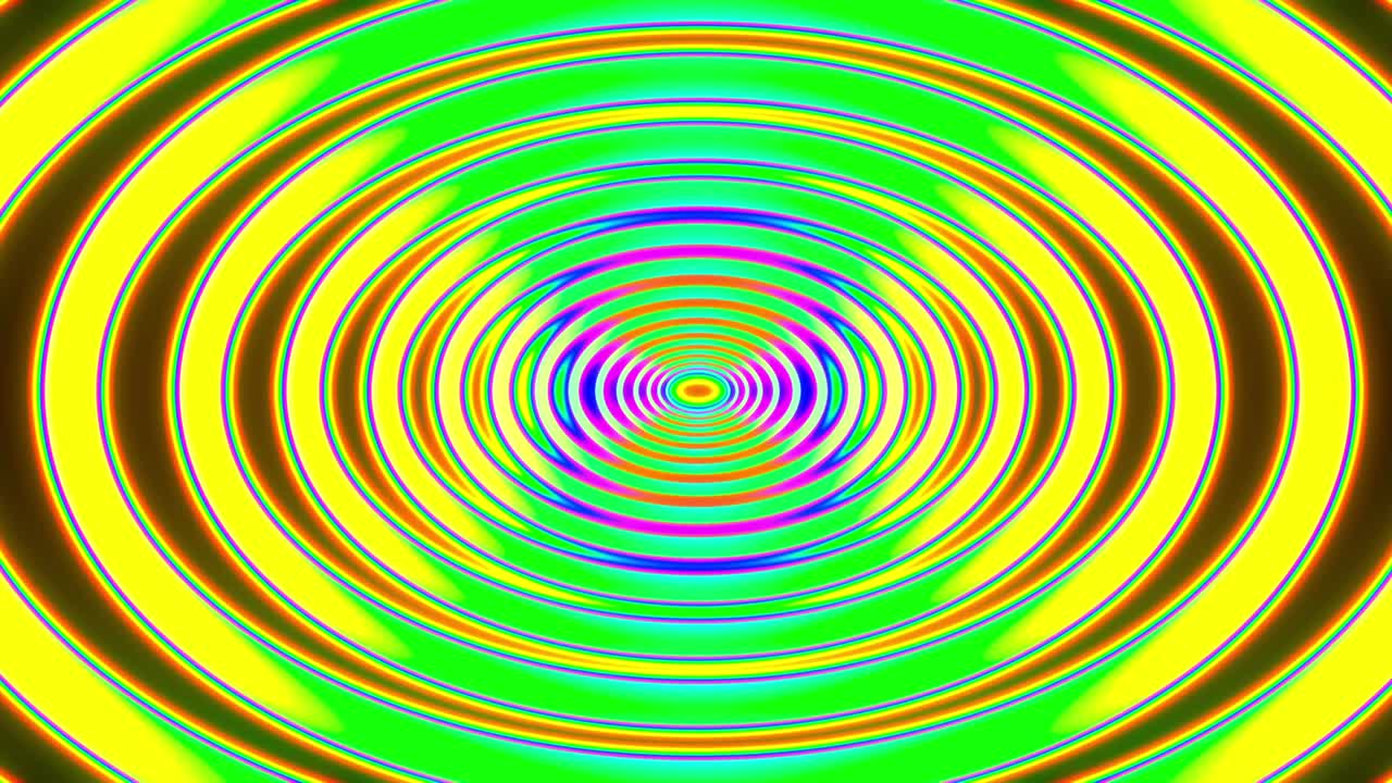 abstracts arco iris espiral túnel psihodélico fondo. bucle sin costuras animación 4k. realidad virtual diseño futuro renderizado en 3d