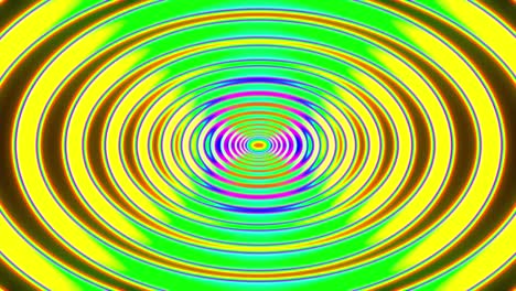 abstracts arco iris espiral túnel psihodélico fondo. bucle sin costuras animación 4k. realidad virtual diseño futuro renderizado en 3d