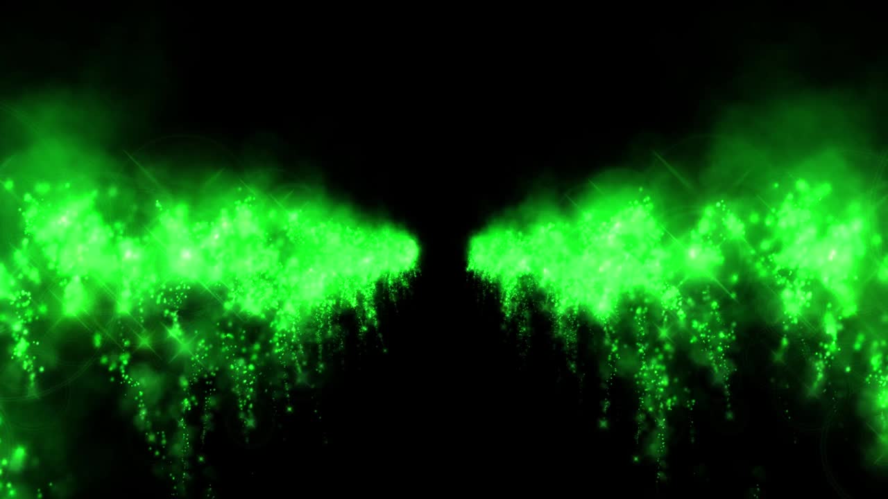 chispas de fuego partículas de color animación gráficos de movimiento