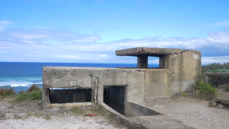 observation bunker at point lonsdale, victoria australia