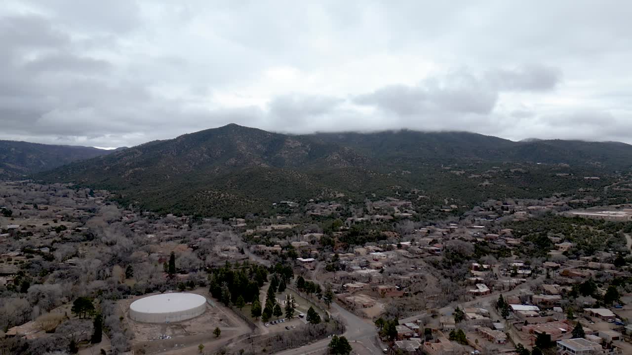 disparo de dron de santa fe - sin movimiento