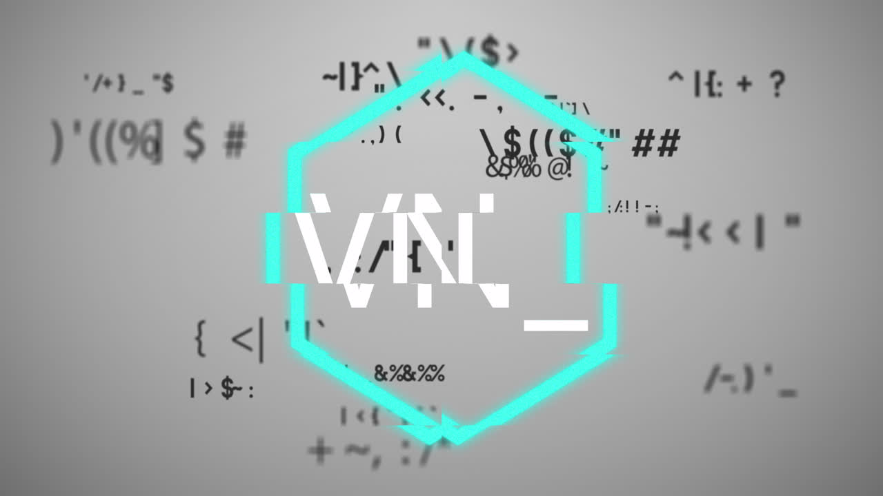 백색 배경의 데이터 처리에 대한 nft 텍스트의 애니메이션