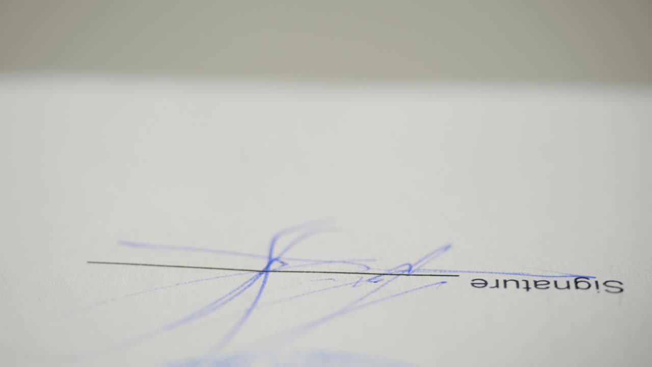 문서 표, 계약서 승인, 서류, 사무실에서 공인 공인인증서, 서류 인쇄 및 인쇄.