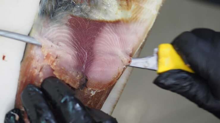 Preparazione di pesce affumicato