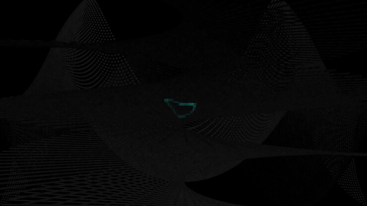 Particle diffusion scattering loop animation motion graphics