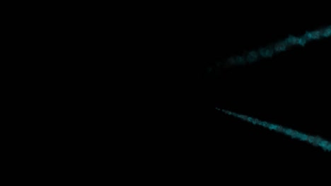 generación de fondo de humo animación de partículas de color gráficos de movimiento