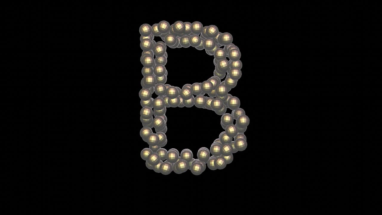 letra de fuente con tema de discoteca b