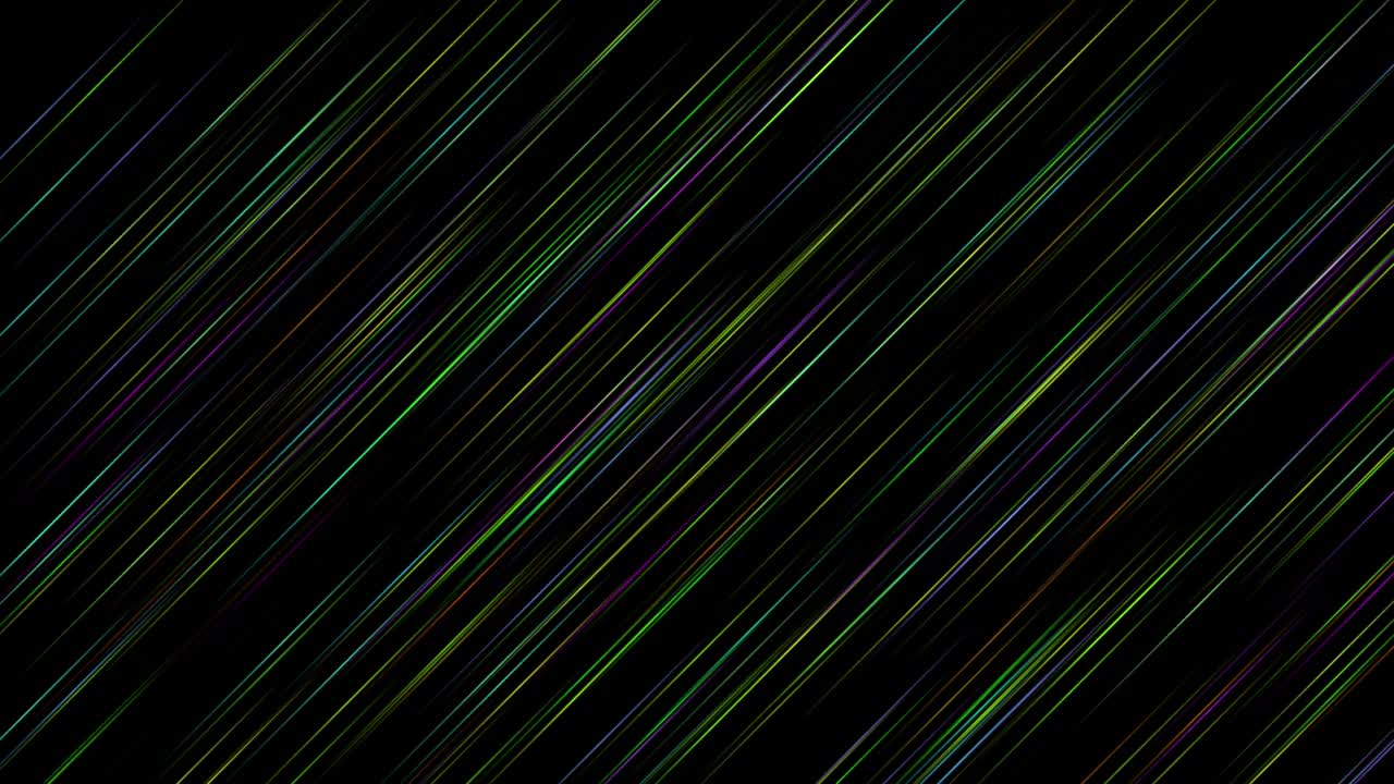 Colorful stripes motion graphics with night background
