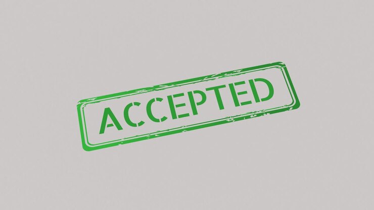 ACCEPTED Stamp