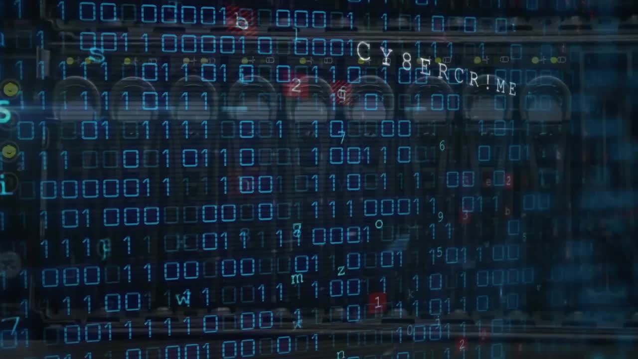 animación del procesamiento de datos a través del servidor