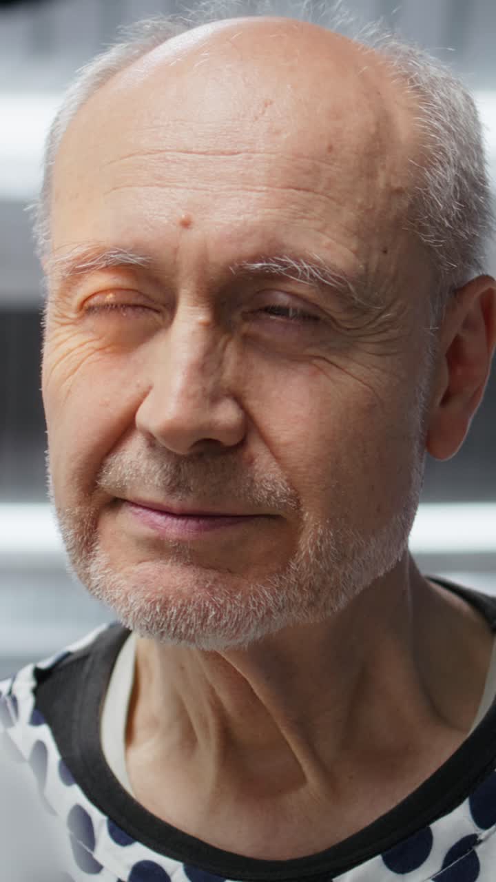 Vertical Video Female doctor checking vitals for a patient during clinical trial and testing