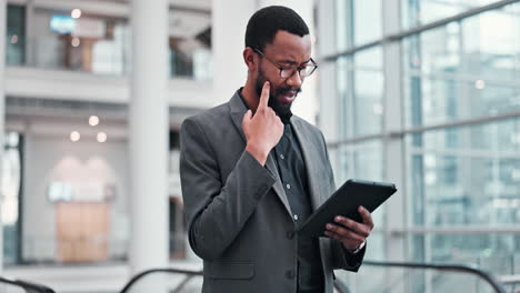 Thinking,-tablet-and-business-with-black-man