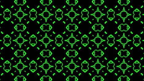 rayas abstractas efecto caleidoscopio. ondas líquidas verdes fondo de movimiento abstracto corporativo. bucle sin costuras. formas de movimiento contorno borde. rayas de onda. animación de video vj, 4k
