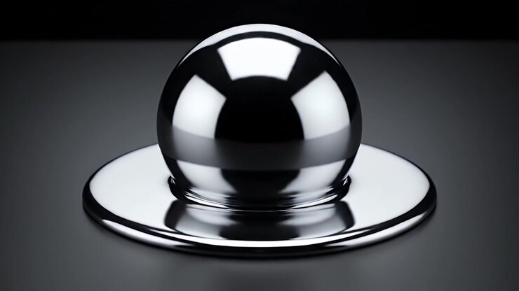 Liquid Metal Forming Into a Perfect Sphere