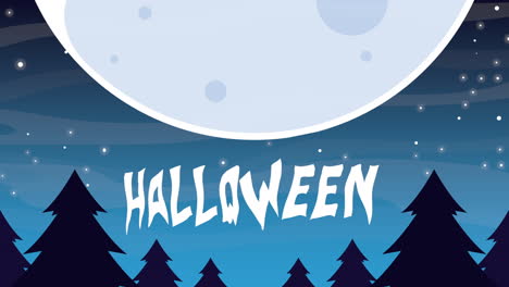 halloween night background