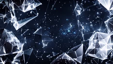 abstract technological space network