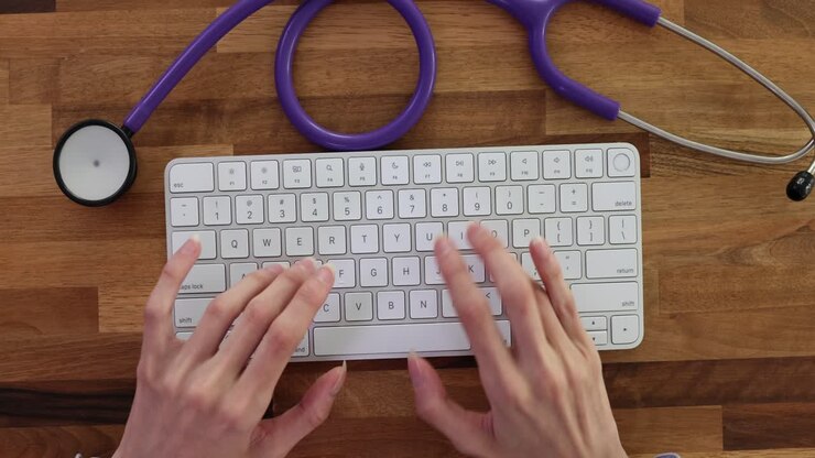 Typing on a Keyboard with a Stethoscope