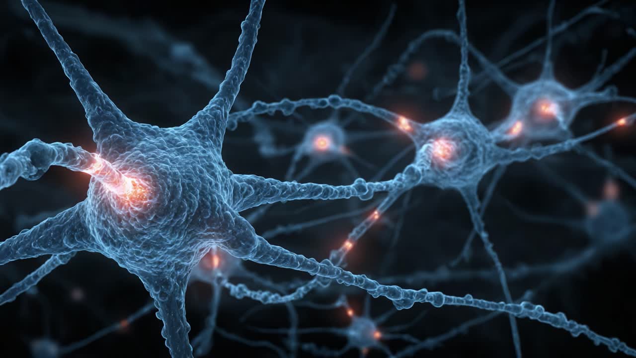 Detailed Visualization of Neural Networks: A Journey Through the Intricate Communication Systems of Neurons and Synapses in the Nervous System