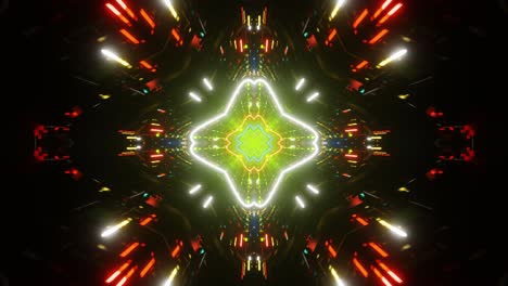 kaleidoscope video background for vj vertical looped video