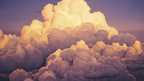 dramatic cloudscape at sunrise/sunset
