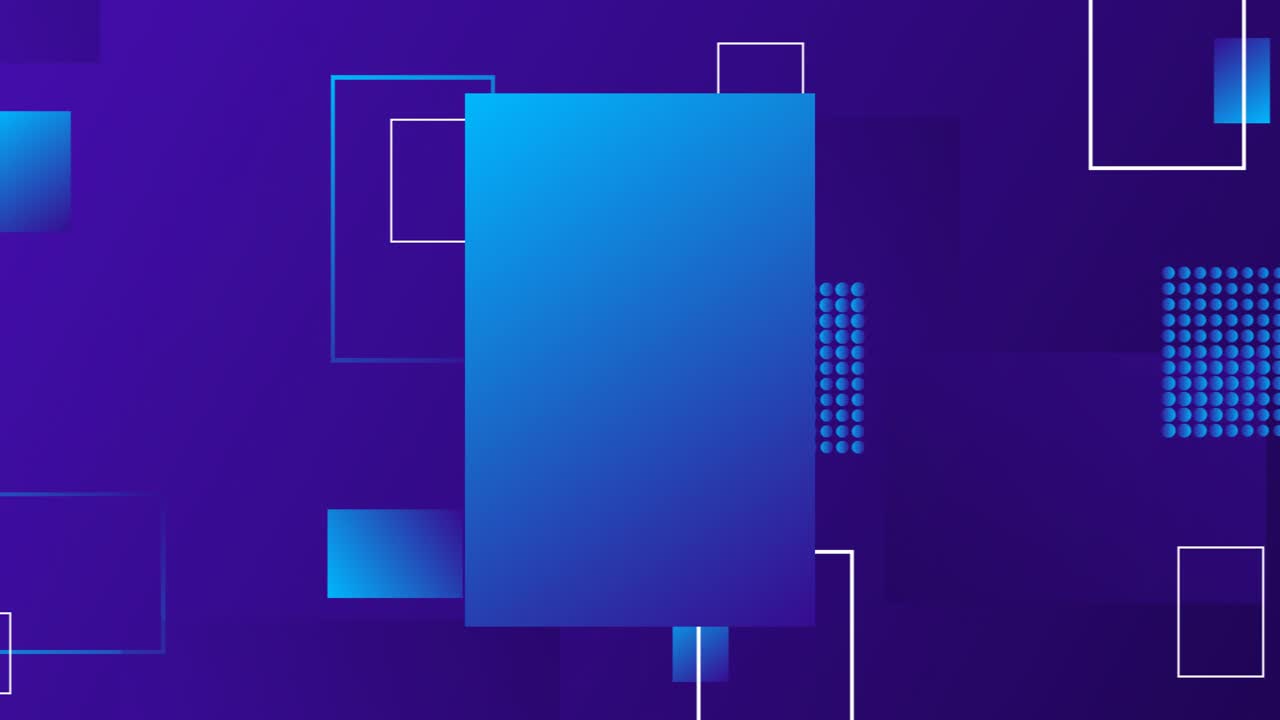Animation of a simple shape background