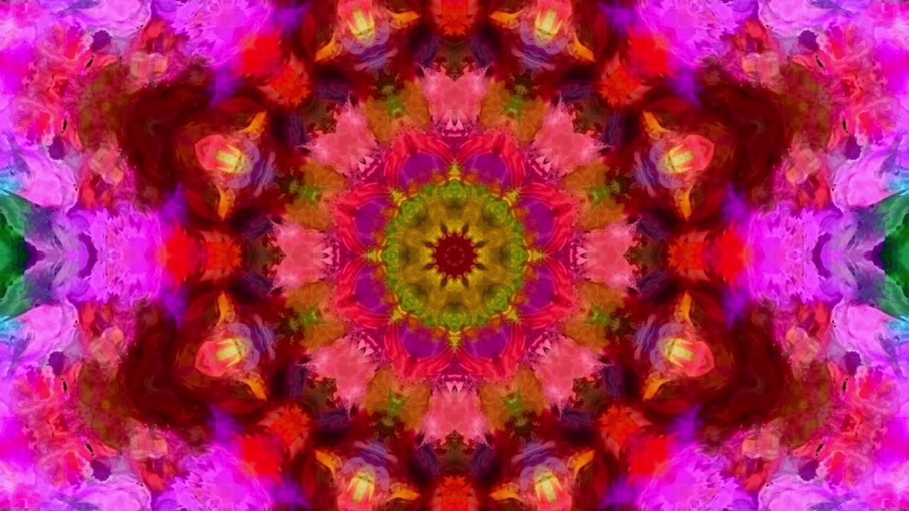 Animazione astratta e colorata. Sfondo liquido multicolore. Bellissimo filmato di pittura digitale, filmato di sfondo astratto