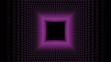 circle led tunnel