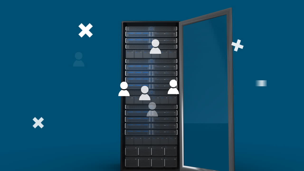 Animazione di icone su server